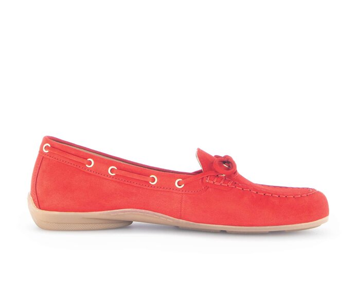 Gabor Damen  Slipper Rot - Rauleder