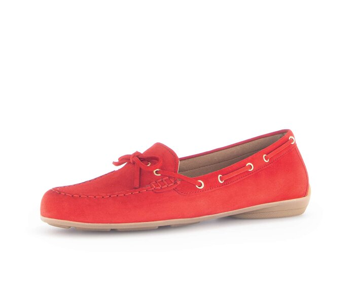 Gabor Damen  Slipper Rot - Rauleder