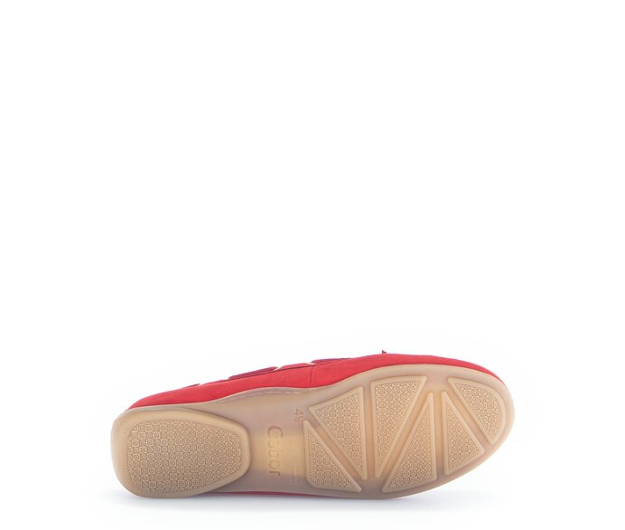 Gabor Damen  Slipper Rot - Rauleder