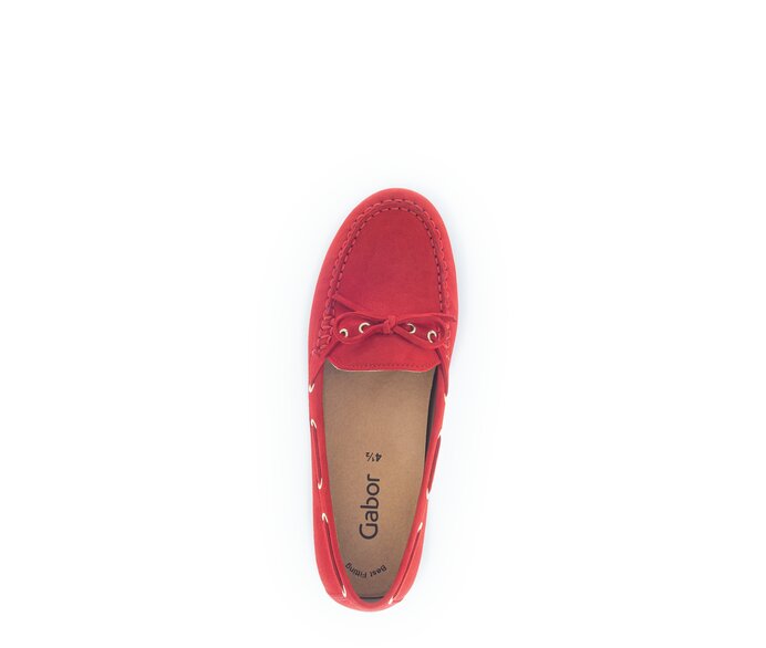 Gabor Damen  Slipper Rot - Rauleder