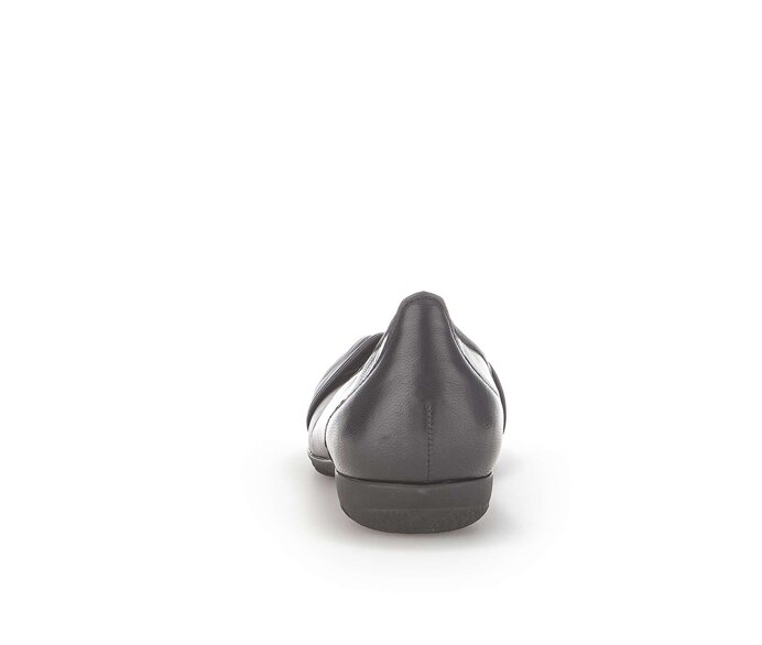 Gabor Damen  Sportliche Ballerina Schwarz - Glattleder