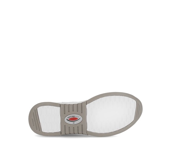 Gabor Damen  Sneaker Low Weiß - Materialmix Leder/Lederimitat