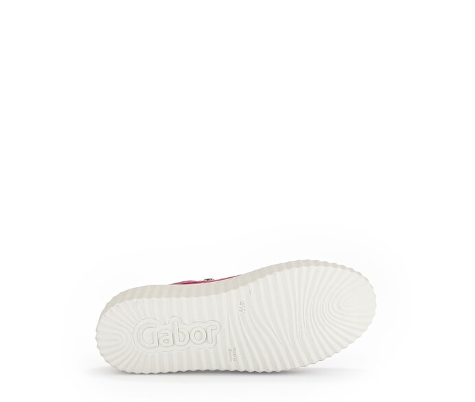 Gabor Damen  Sneaker Low Pink - Rauleder