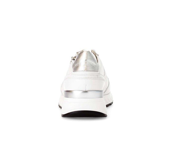Gabor Damen  Sneaker Low Weiß - Materialmix Leder