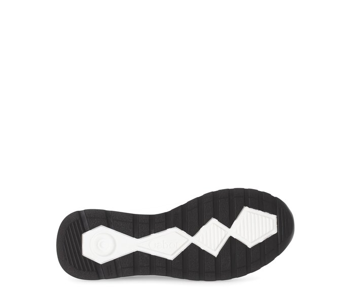 Gabor Damen  Sneaker Low Weiß - Materialmix Leder
