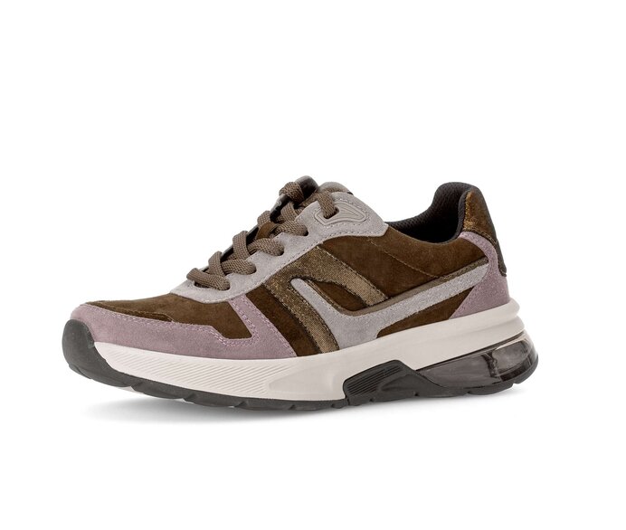 Gabor Damen  Sneaker Low Multicolour - Materialmix Leder