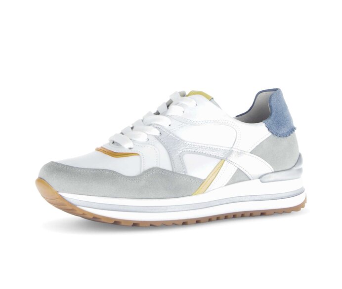 Gabor Damen  Sneaker Low Multicolour - Materialmix Leder