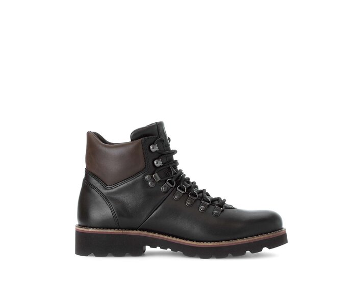 Pius Gabor Herren Boot Schwarz - Glattleder