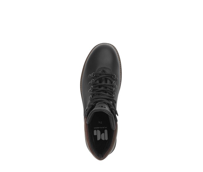 Pius Gabor Herren Boot Schwarz - Glattleder