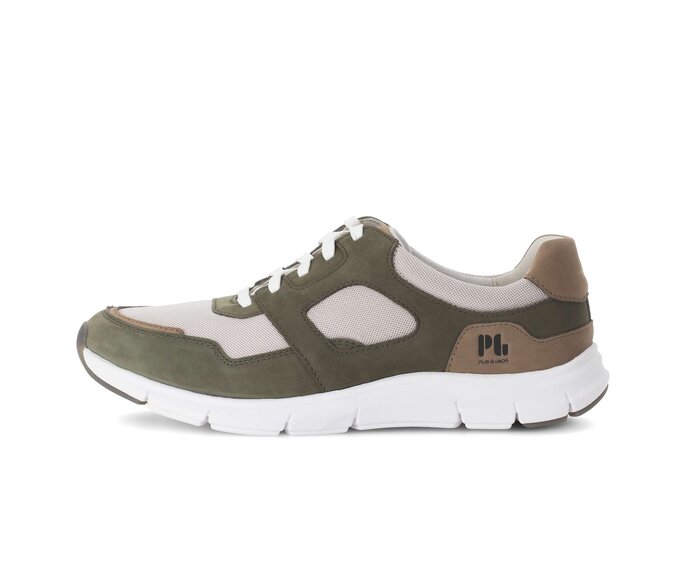 Pius Gabor Herren Sneaker Low Grün - Materialmix Leder/Textil
