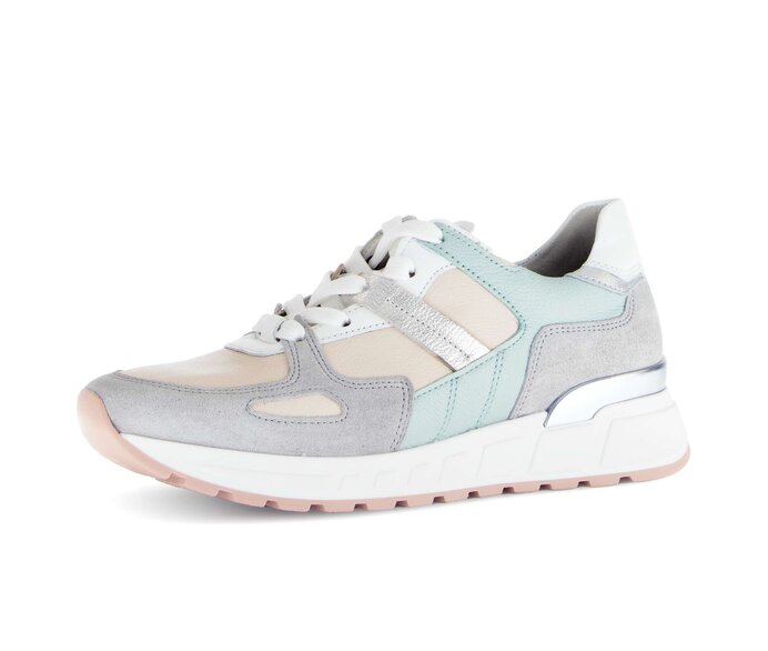 Gabor Damen  Sneaker Low Multicolour - Materialmix Leder