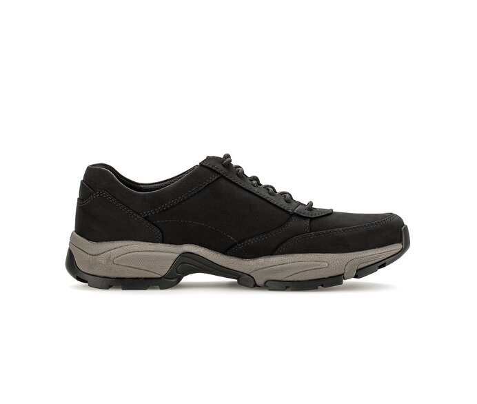 Pius Gabor Herren Sneaker Low Schwarz - Nubuk