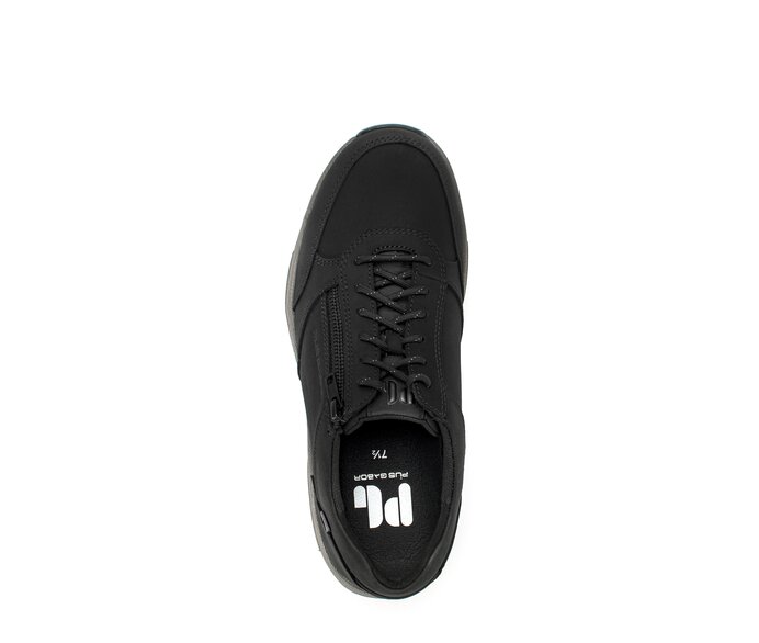 Pius Gabor Herren Sneaker Low Schwarz - Nubuk