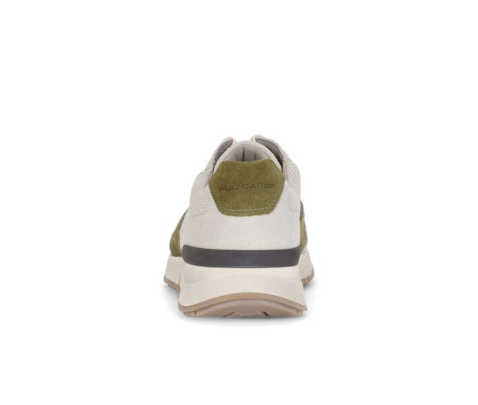 Pius Gabor Herren Sneaker Low Weiß - Rauleder