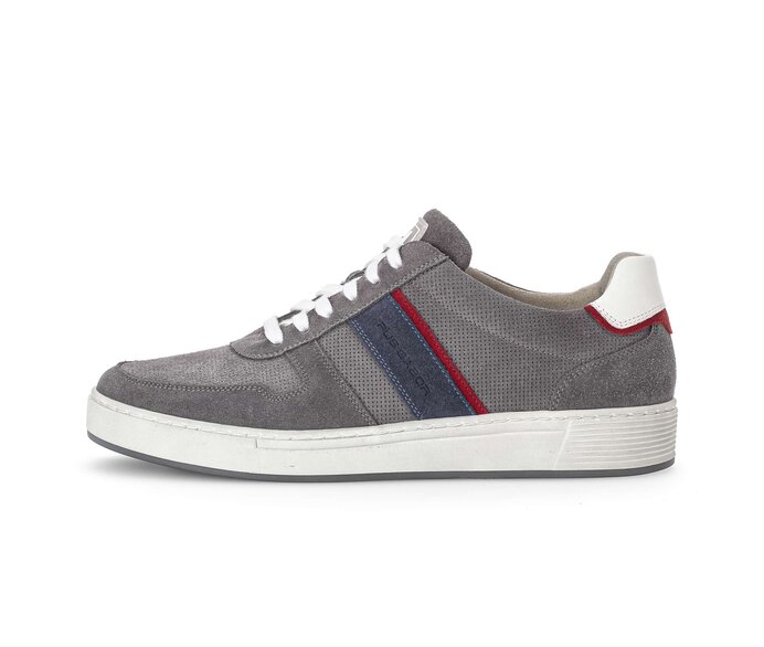 Pius Gabor Herren Sneaker Low Grau - Rauleder