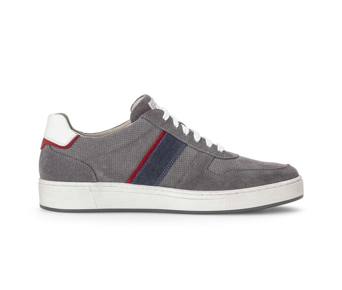 Pius Gabor Herren Sneaker Low Grau - Rauleder