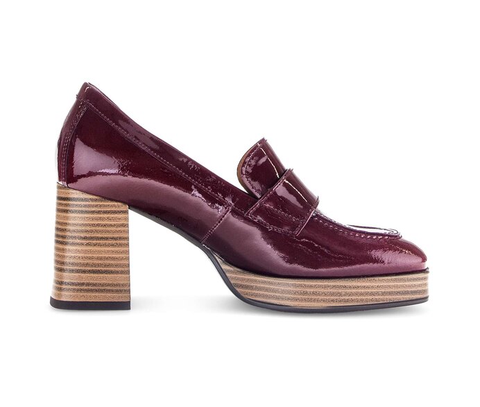 Gabor Damen  Hochfrontpumps Lila - Lackleder
