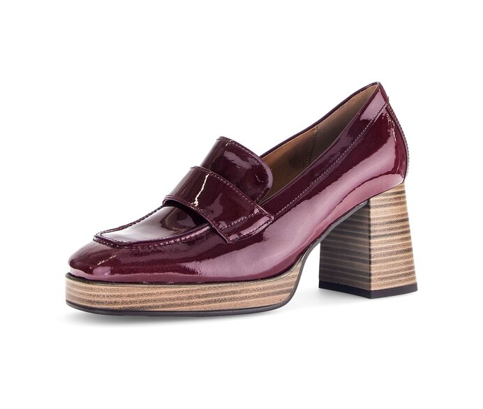 Gabor Damen  Hochfrontpumps Lila - Lackleder