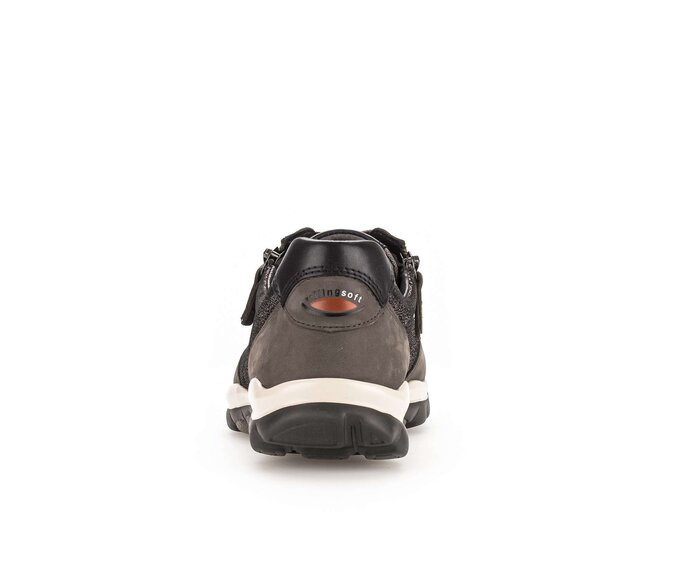 Gabor Damen  Sneaker Low Braun - Materialmix Leder