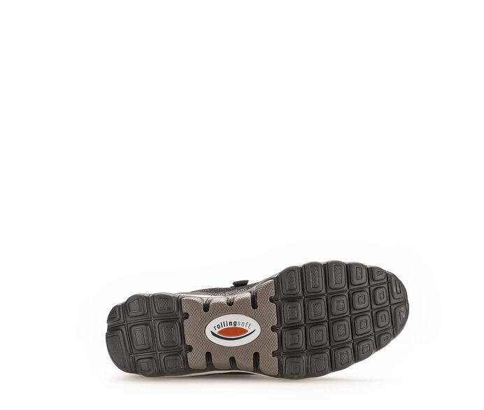Gabor Damen  Sneaker Low Braun - Materialmix Leder
