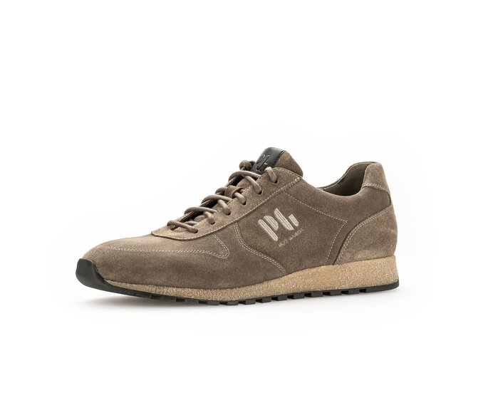 Pius Gabor Herren Sneaker Low Beige - Rauleder