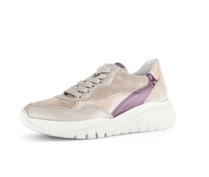 Gabor Damen  Sneaker Low Multicolour - Materialmix Leder