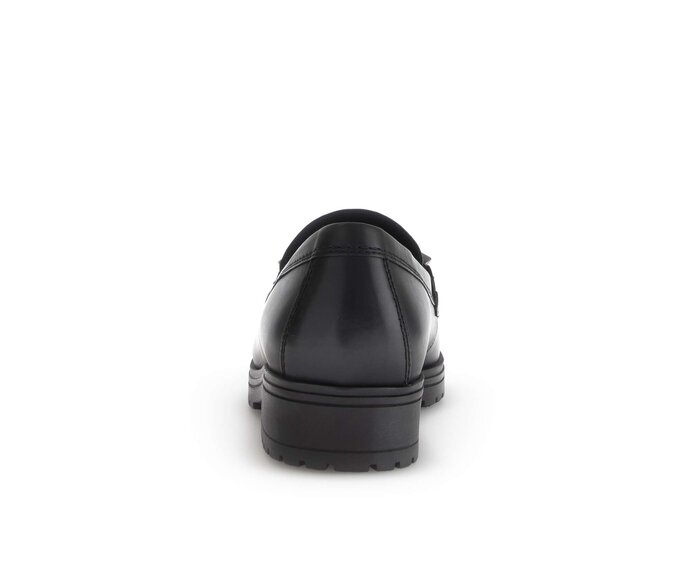 Gabor Damen  Loafer Schwarz - Glattleder