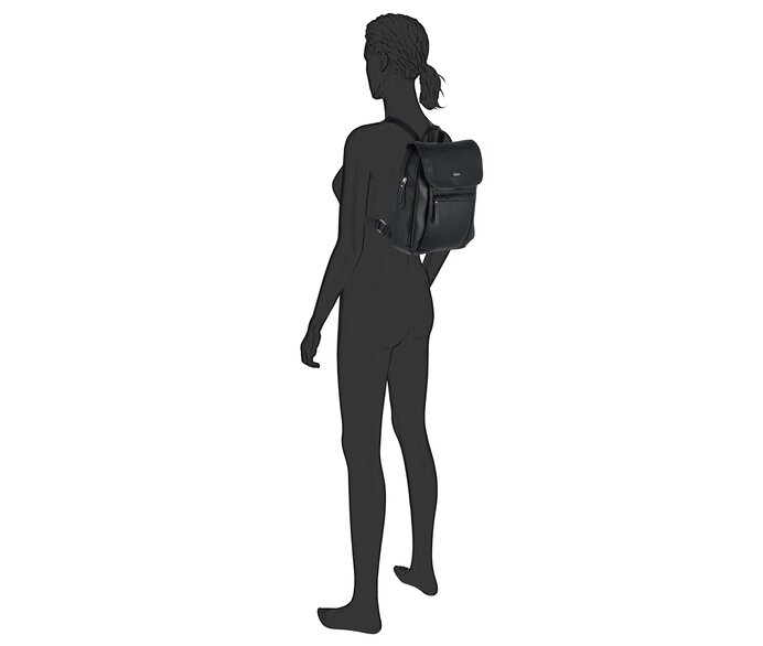 Gabor Taschen Rucksack Mina Schwarz