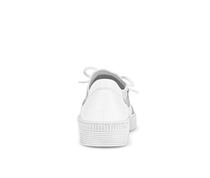 Gabor Damen  Sneaker Low Grau - Materialmix Leder/Lederimitat