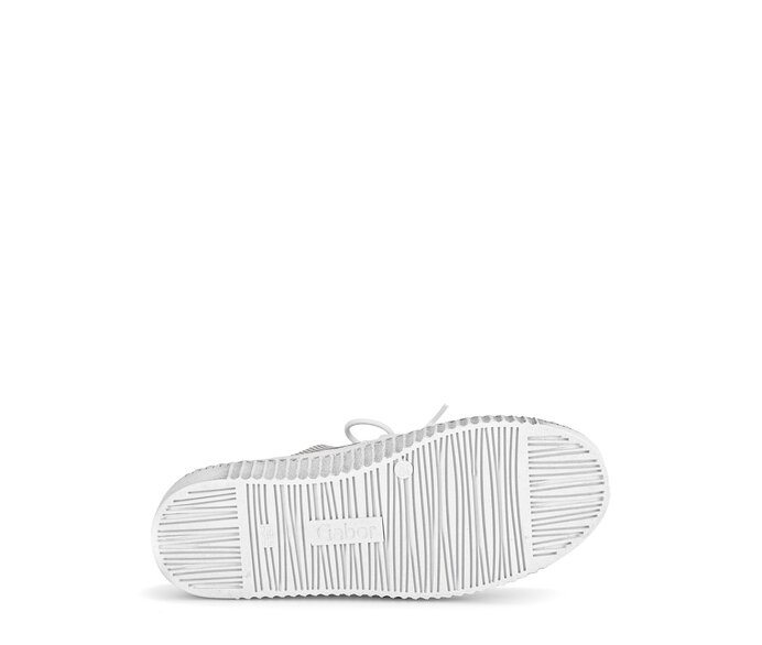 Gabor Damen  Sneaker Low Grau - Materialmix Leder/Lederimitat