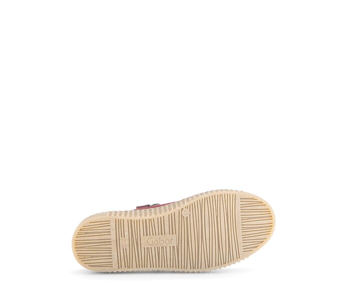 Gabor Damen  Sneaker Low Rot - Rauleder