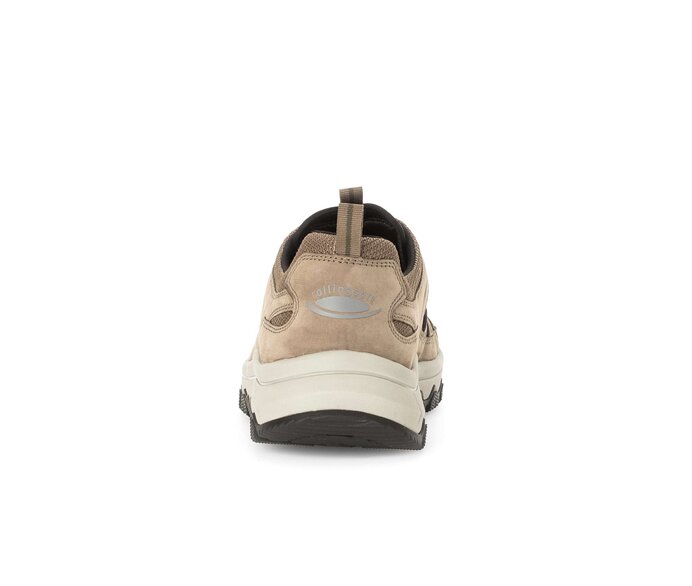 Gabor Herren Rollingsoft Sneaker Low Beige - Materialmix Leder/Textil