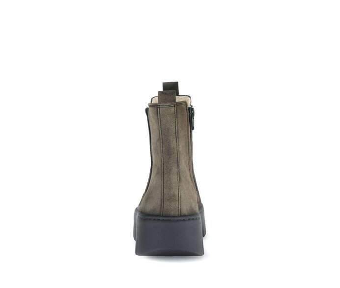 Gabor Damen  Chelsea Boot Grün - Rauleder