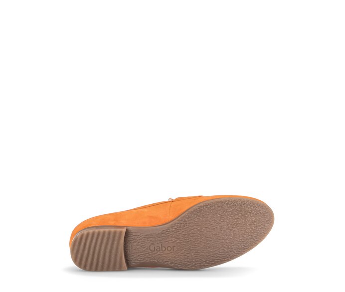 Gabor Damen  Slipper Orange - Rauleder