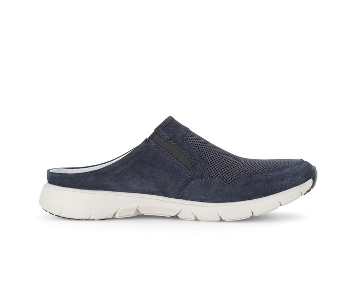 Pius Gabor Herren Sneaker Low Blau - Materialmix Leder/Textil