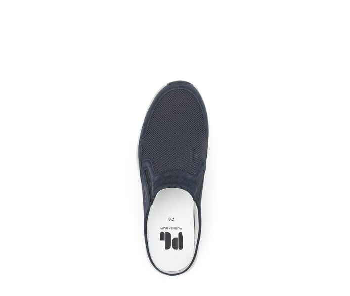 Pius Gabor Herren Sneaker Low Blau - Materialmix Leder/Textil