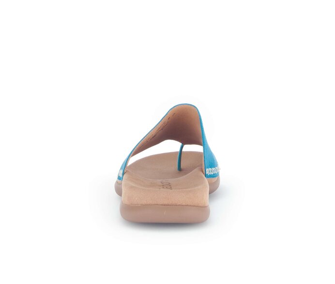 Gabor Damen  Pantolette Blau - Rauleder