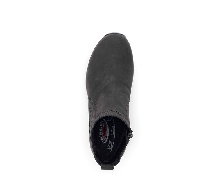 Gabor Damen  Sportliche Stiefelette Grau - Rauleder