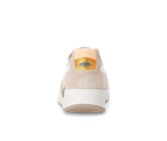 Gabor Damen  Sneaker Low Beige - Materialmix Leder/Lederimitat