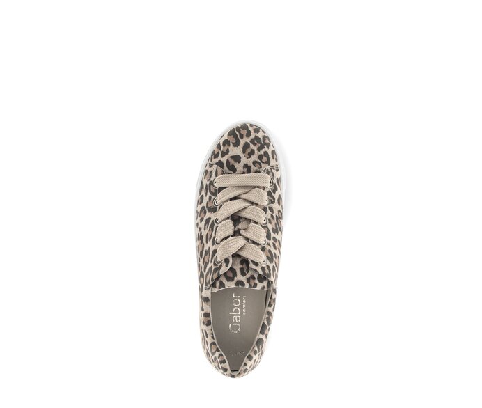 Gabor Damen  Sneaker Low Beige - Effektleder