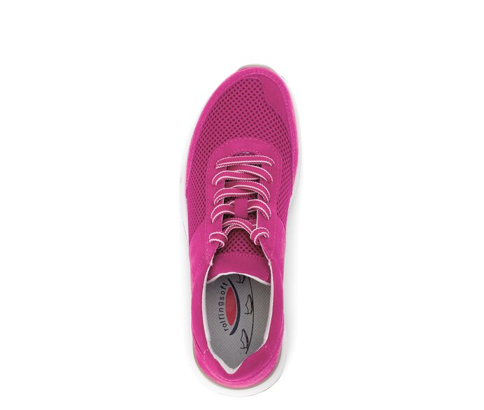 Gabor Damen  Sneaker Low Pink - Lederimitat