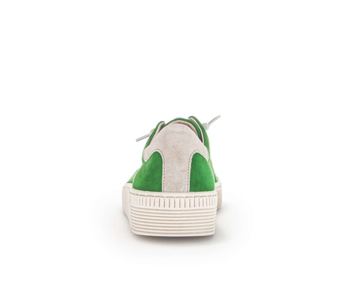 Gabor Damen  Sneaker Low Grün - Rauleder