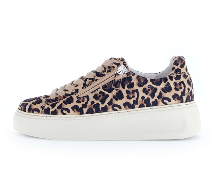 Gabor Damen Sneaker Low Beige - Rauleder