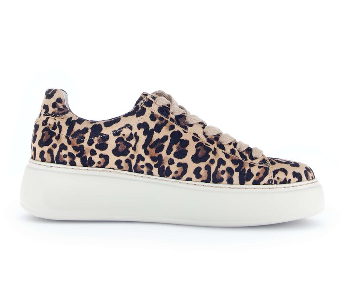 Gabor Damen  Sneaker Low Beige - Rauleder