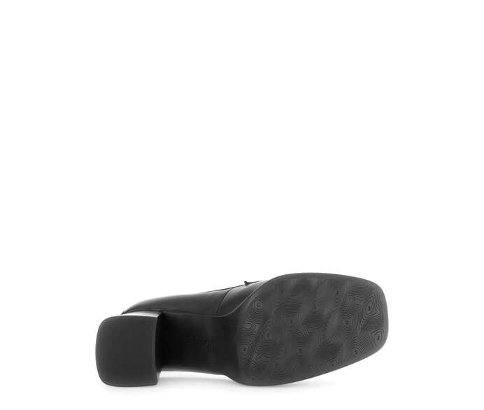 Gabor Damen  Hochfrontpumps Schwarz - Glattleder