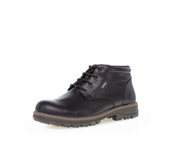 Pius Gabor Herren Boot Schwarz - Glattleder