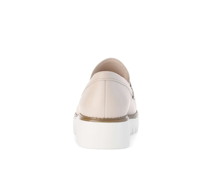 Gabor Damen  Slipper Creme - Glattleder