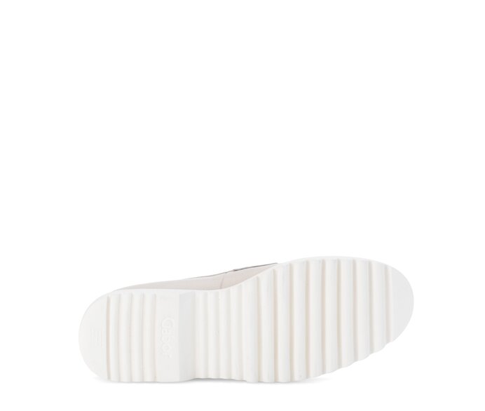 Gabor Damen  Slipper Creme - Glattleder