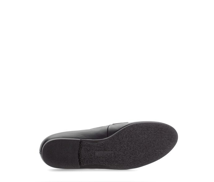 Gabor Damen  Slipper Blau - Glattleder