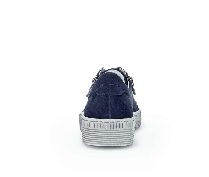 Gabor Damen  Sneaker Low Blau - Rauleder